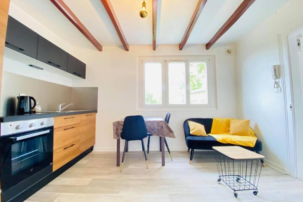 Appartement Cosy Avec Jardin Chaleureux Laon Buitenkant foto